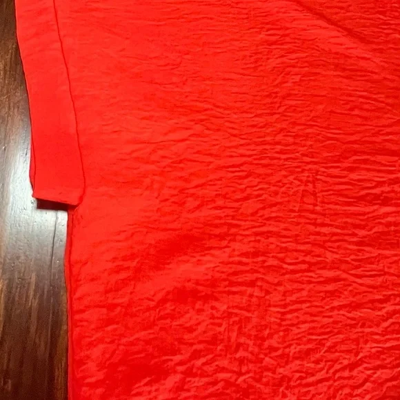 Elegant Orange Women's Blouse - Picture 4 of 7